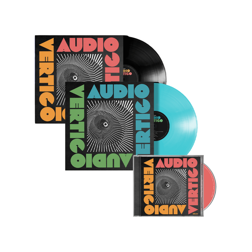 Audio Vertigo Transparent Blue + Black Vinyl + CD